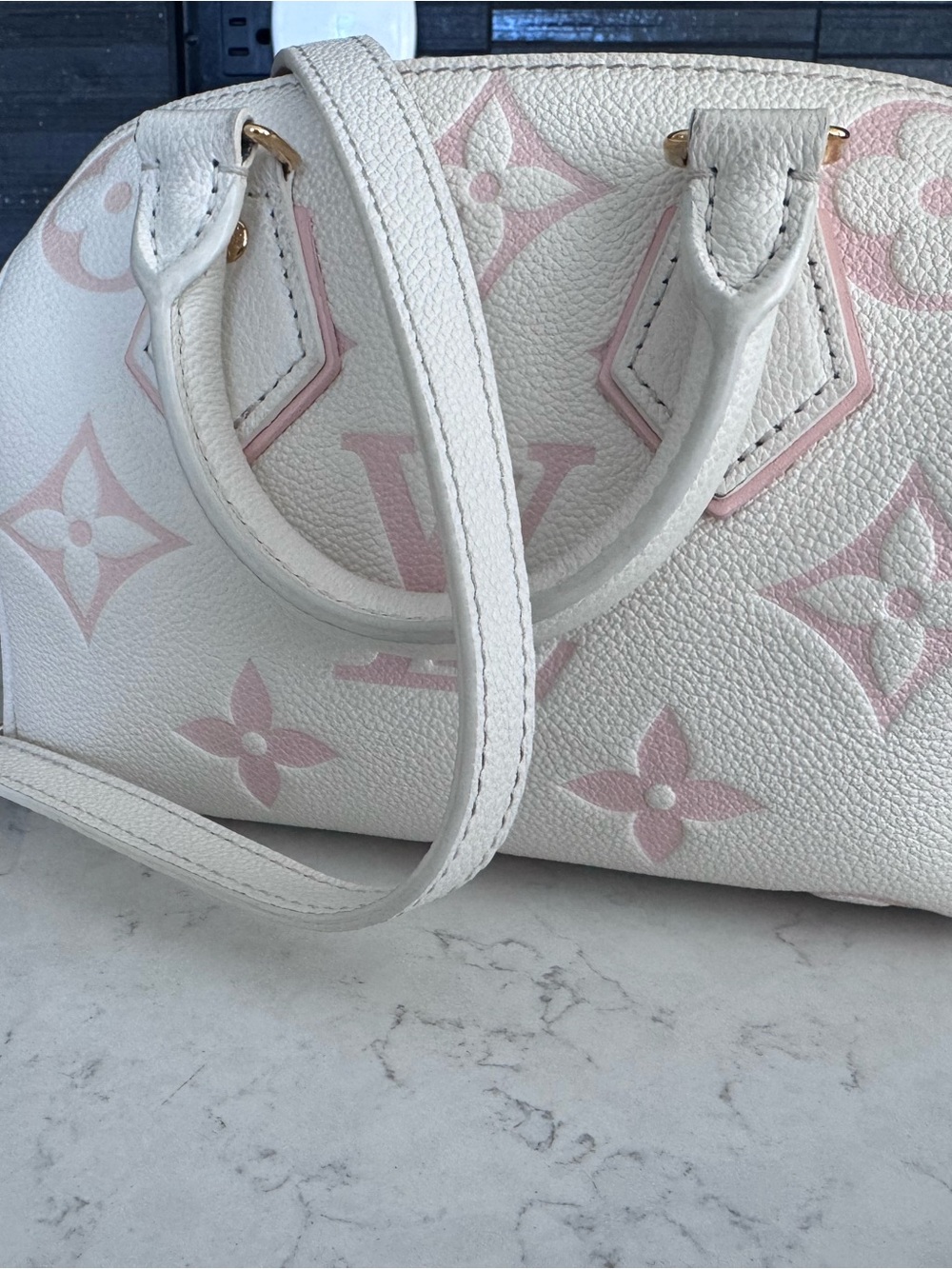 Louis Vuitton Speedy 20 chamallow